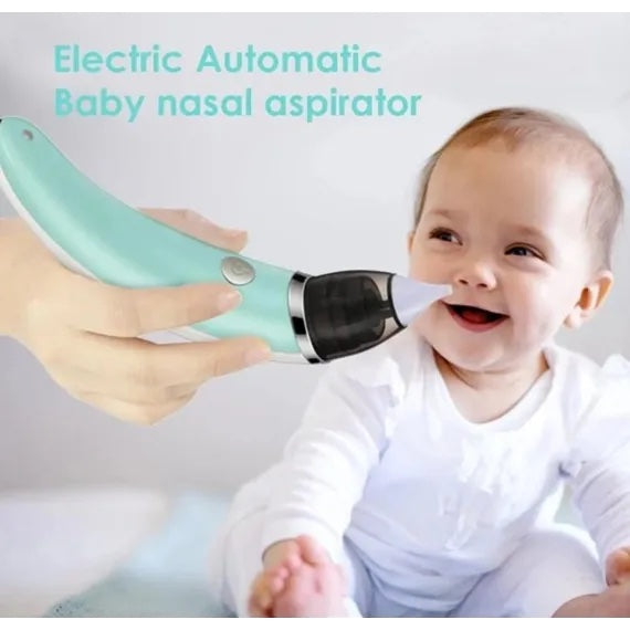 👶 NăsucFericit – Aspirator Nazal Electric pentru Bebeluși | Curățare Delicată, Somn Liniștit, Respirație Ușoară 🌙
