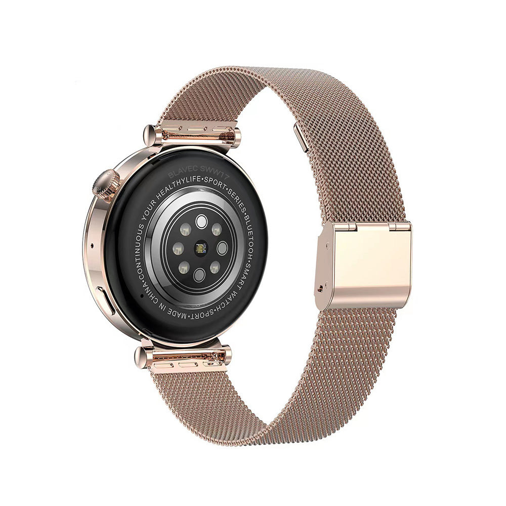 Ceas Smartwatch Celine HD Amoled – Rose Gold + 2 curele incluse
