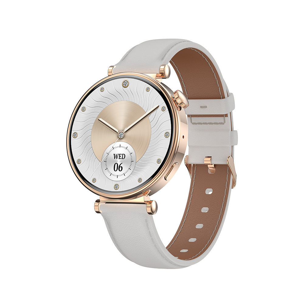 Ceas Smartwatch Celine HD Amoled – Rose Gold + 2 curele incluse