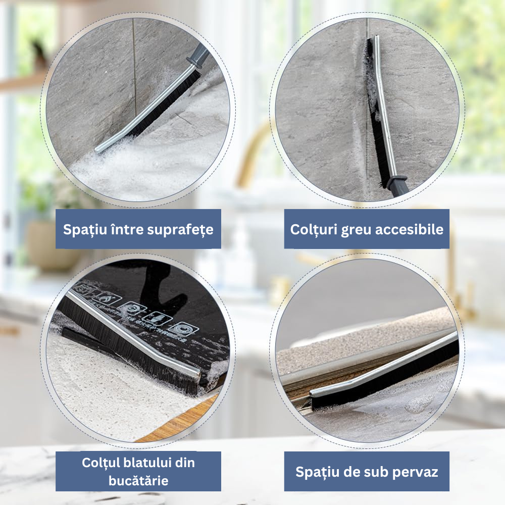 Peria Ideală - Perie de curățare a locurilor greu accesibile